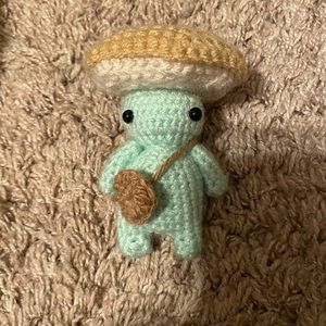 kawaii plush mushroom buddy